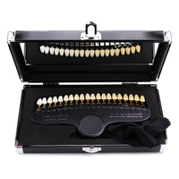 20 colors teeth whitening value set 3d shade guide color comparator mirror dentistry cold light teeth whitening contrast palette