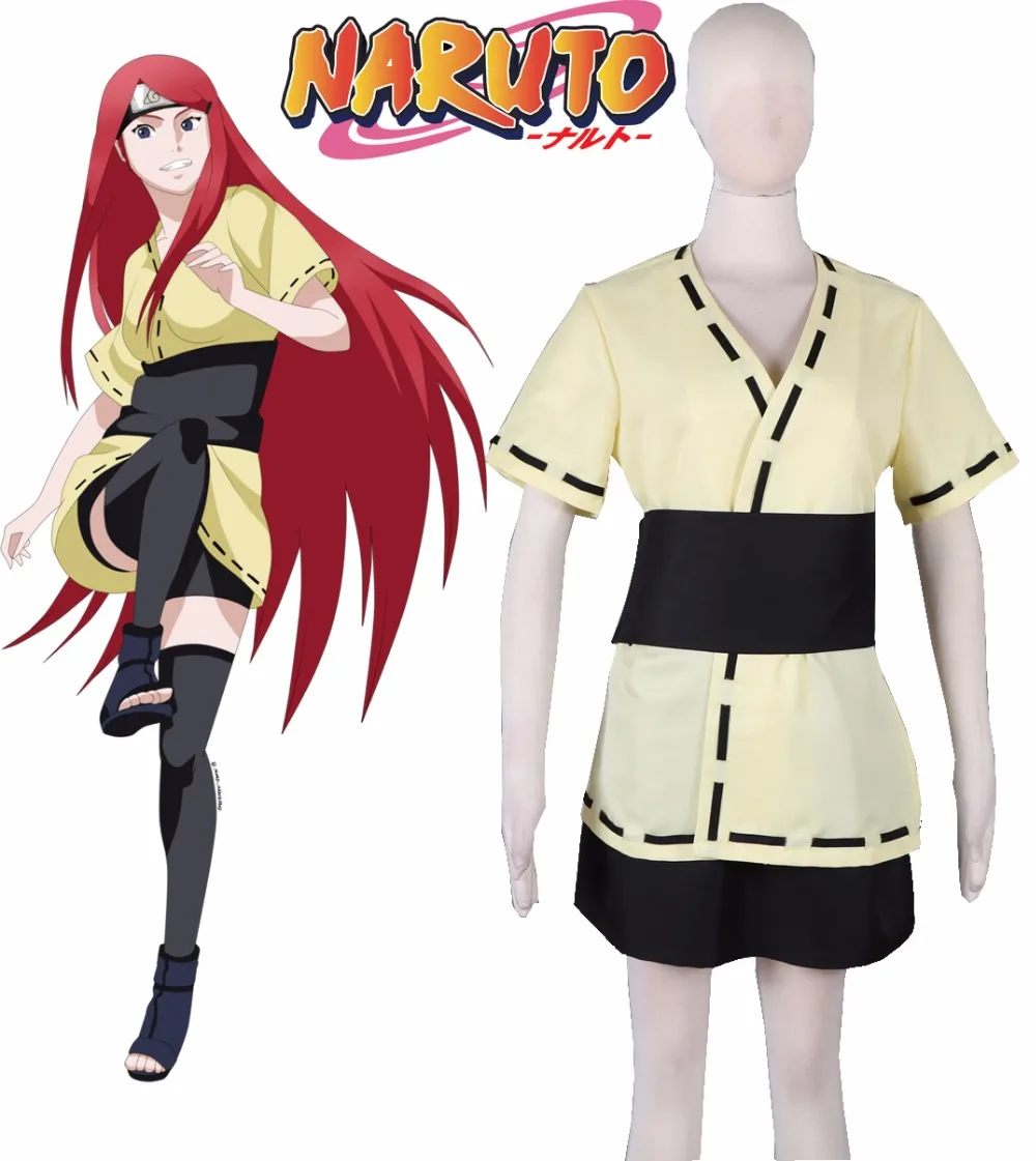 

Shippuden Uzumaki Kushina Mission Uniform Cosplay Costume