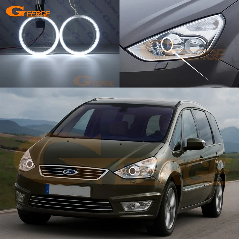Для Ford Galaxy Mk III 2006 2015 ксеноновые фары отличные ультра яркие CCFL ангельские глазки