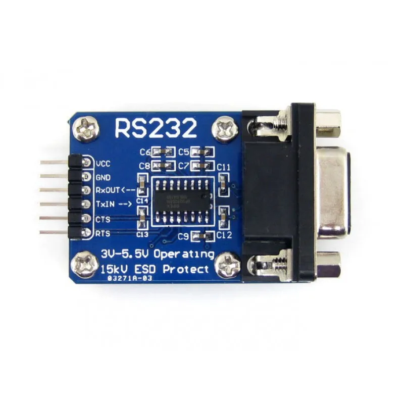 Плата связи RS232 SP3232 на плате 3 в-5 5 В улучшенная ESD поддерживается аппаратное