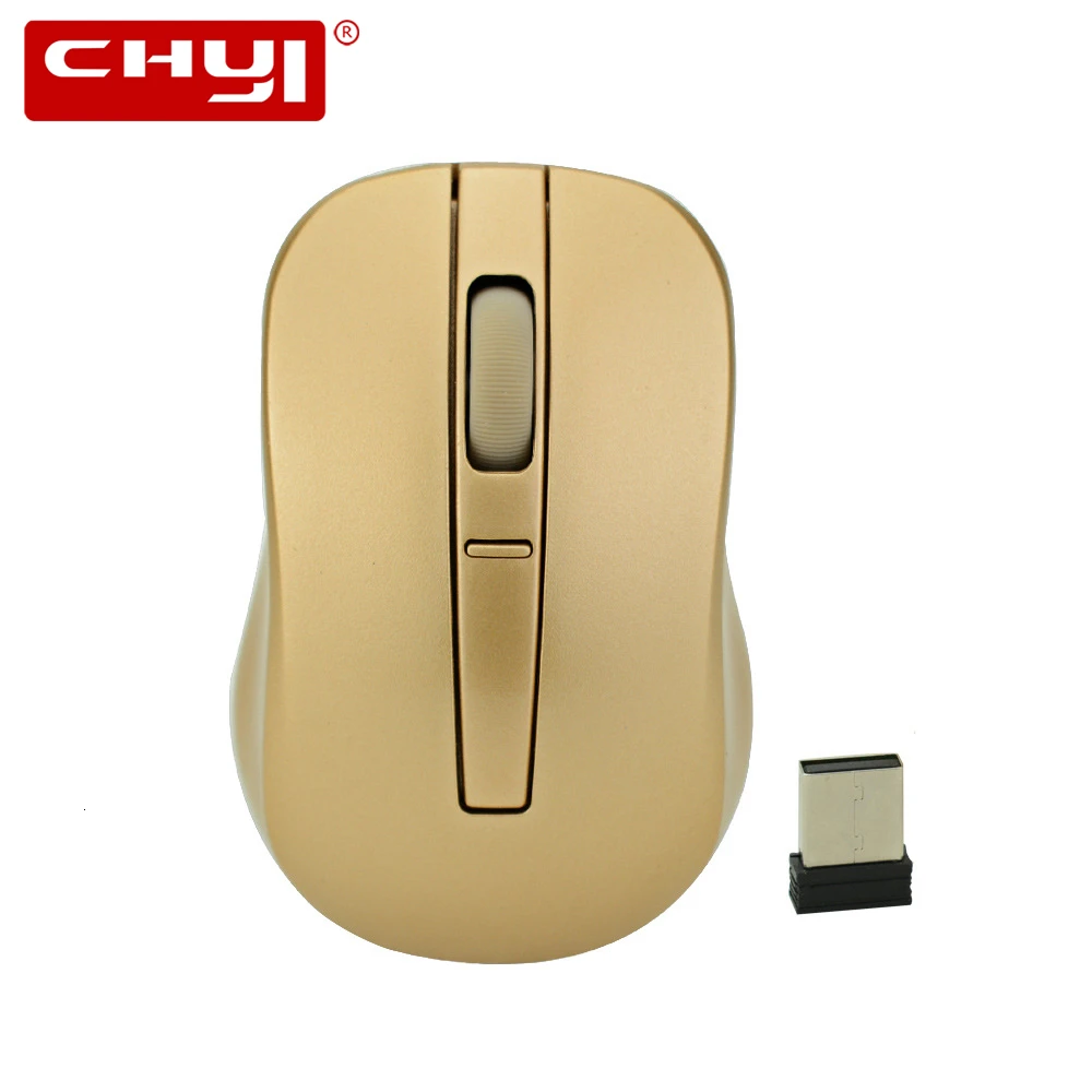 CHYI 2 4G USB мини Беспроводной Мышь 1000/1200/1600 Точек на дюйм оптическая компьютерная