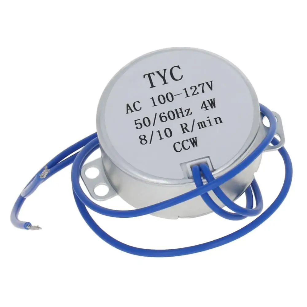 Fielect Горячая 1/2 шт синхронный мотор рулевого управления CCW скорость 8-10RMP мощность 4