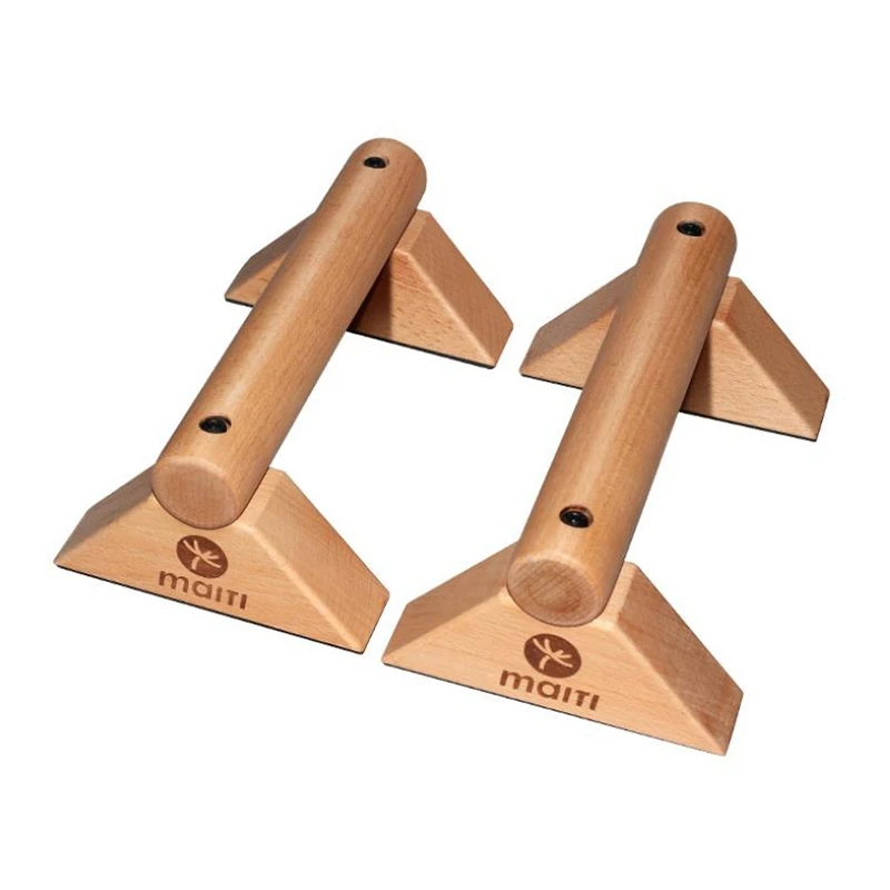 

Деревянные ручки-пуш-ап для упражнений, нескользящая основа для домашних тренировок