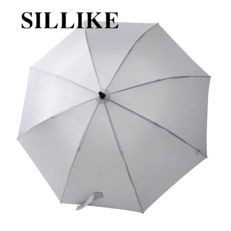 

Long Handle Umbrella Female Plain Straight Umbrella Creative Fresh Artistic Korean Style Umbrella Men's Custom Wholesale Printed