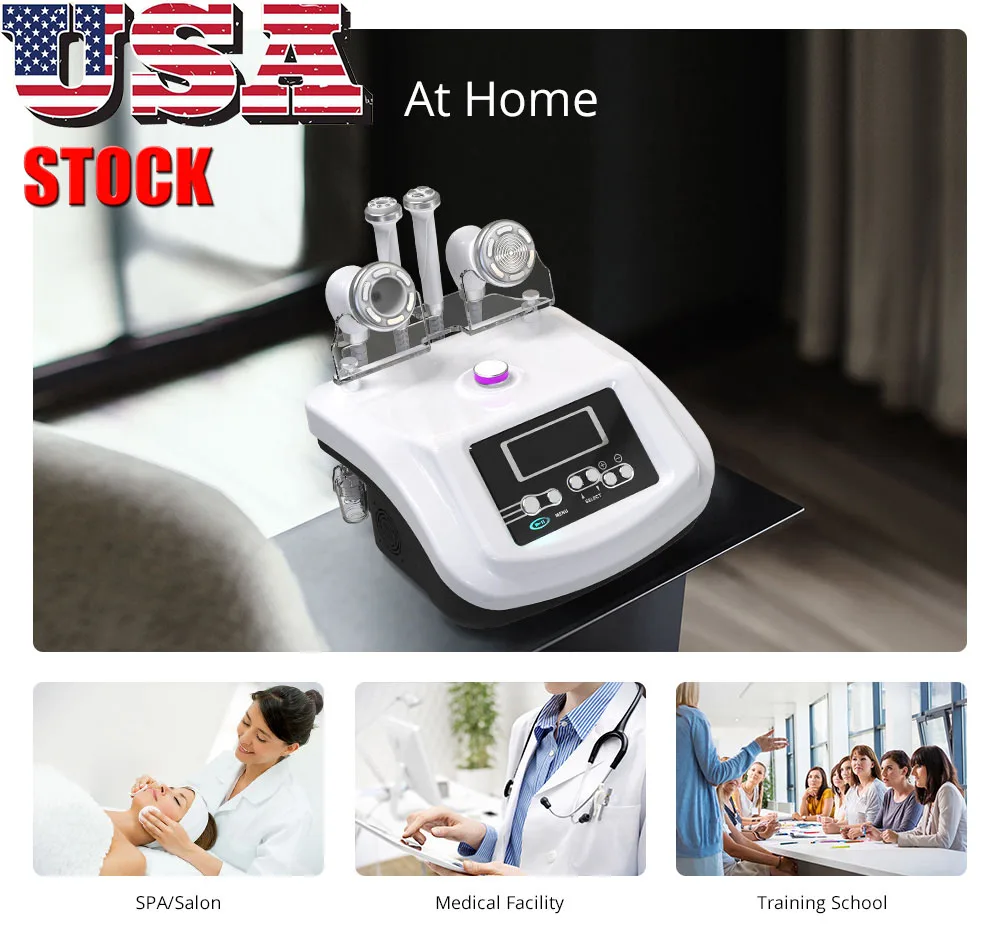

S-SHAPE Sound &RF Vacuum Suction 4 in 1 30KHz Cavitation Fat Burner Body Slimming Multifunction Fat Burner Ultrasonic Machine