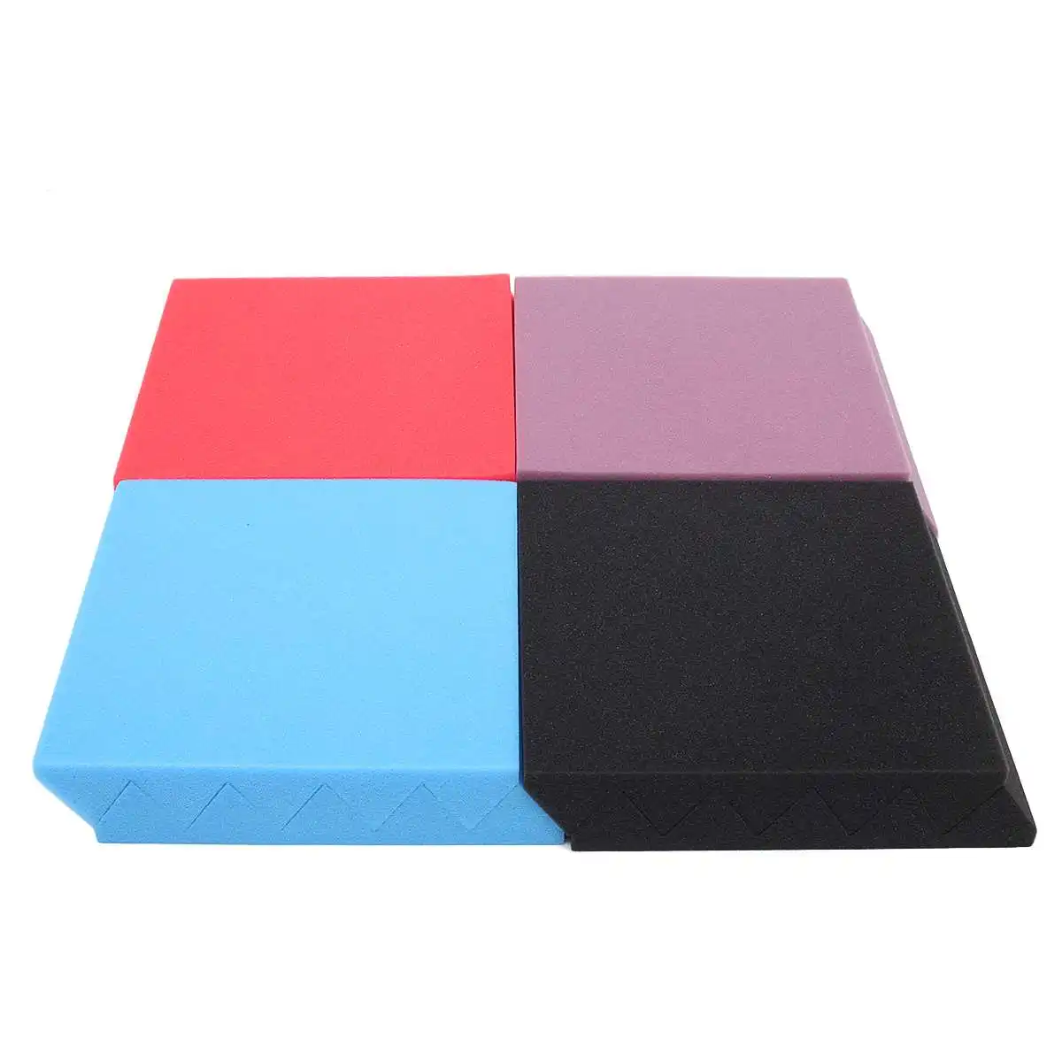 25x25x5 см пена для звукоизоляции акустическая пена регулирование звука студия пены клинья комнаты стены дома поглощение Звуконепроницаемая панель пены