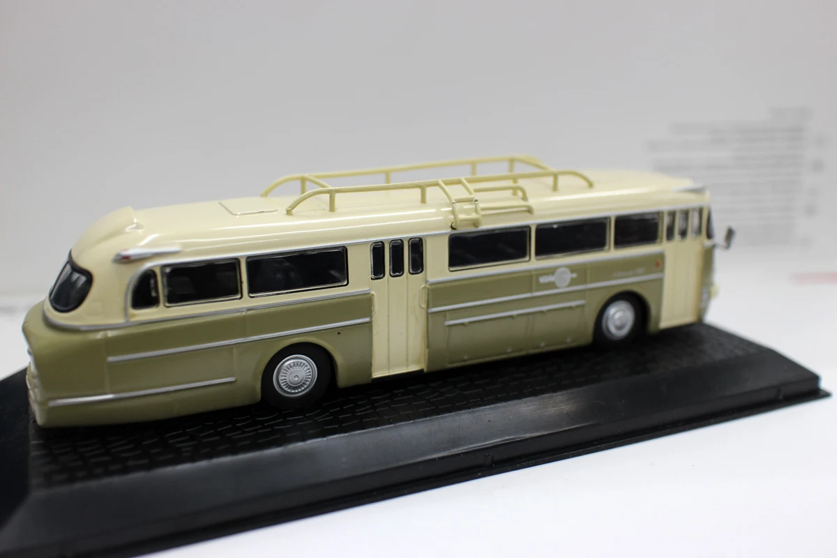 Коллекция новых выпусков Atlas 1/72 Ikarus 66 1955 модель из литых под давлением автобусов