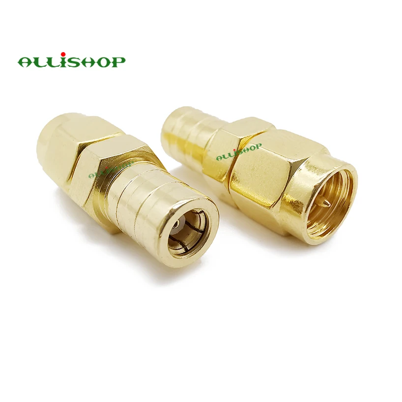 10 шт. SMA штекер SMB Женский Разъем RF коаксиальный адаптер адаптер|male female connector|male sma