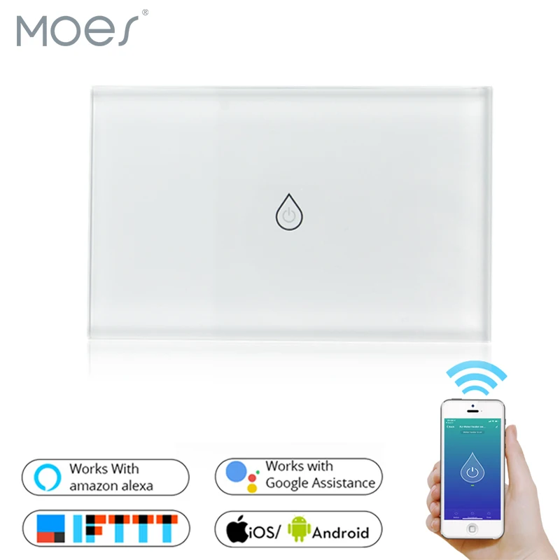 Wi-Fi умный бойлер водонагреватель Smart Life Tuya APP дистанционное управление Amazon Alexa Echo