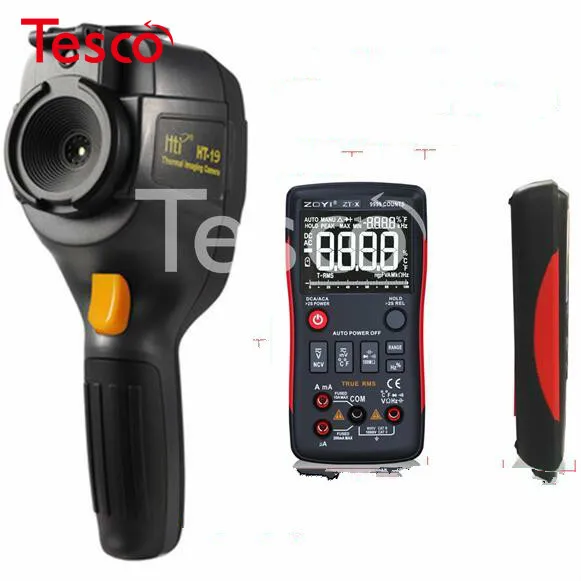 

HT-19 Handheld IR Digital Thermal Imager Detector Camera Infrared Temperature Heat with Storage Match Seek/FLIR Therma