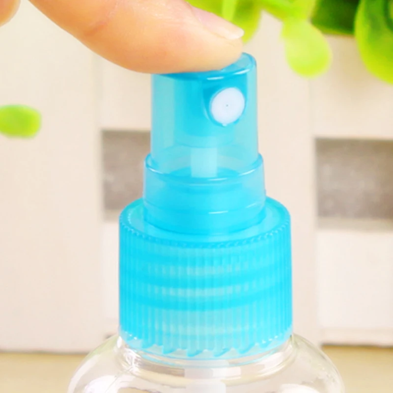 

10Pcs 50ml Portable Transparent Travel Empty Spray Bottles Plastic PET Clear Sample Vials Cosmetic Perfume Atomizer Bottle