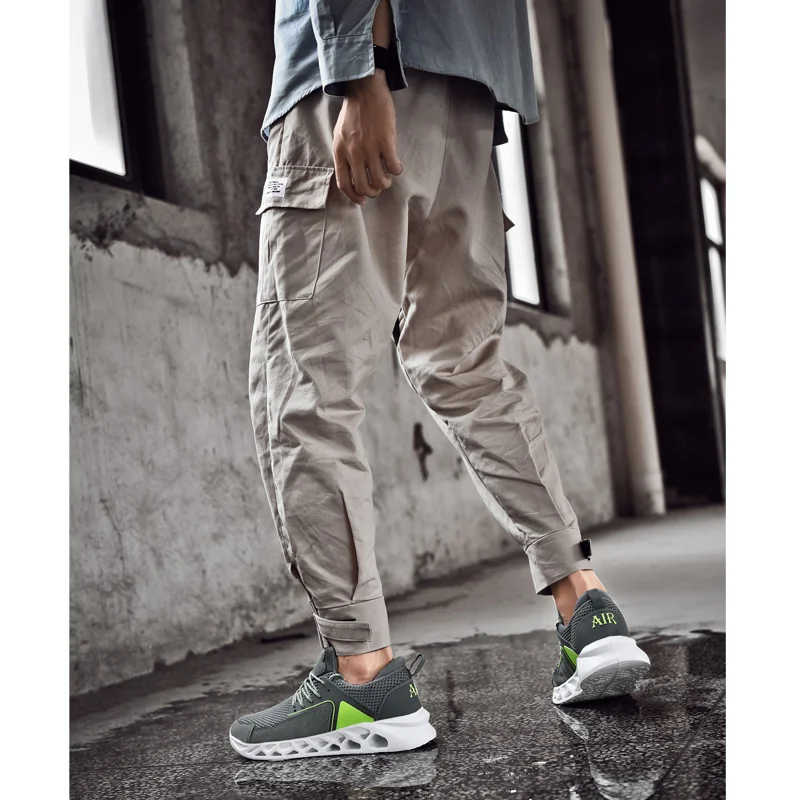 Спортивная обувь для мужчин летние кроссовки дышащие сетчатые уличные спортивные туфли мужские увеличивающие рост туфли на шнуровке мужская обувь Zapatos De Mujer