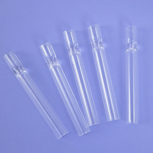 1pc Mouthpiece for cigarettes Glass Cigar Holder tobacco Tube For Tobacco Cigarettes Smoking Smoke Filter Pipe Mouthpiece Hookah