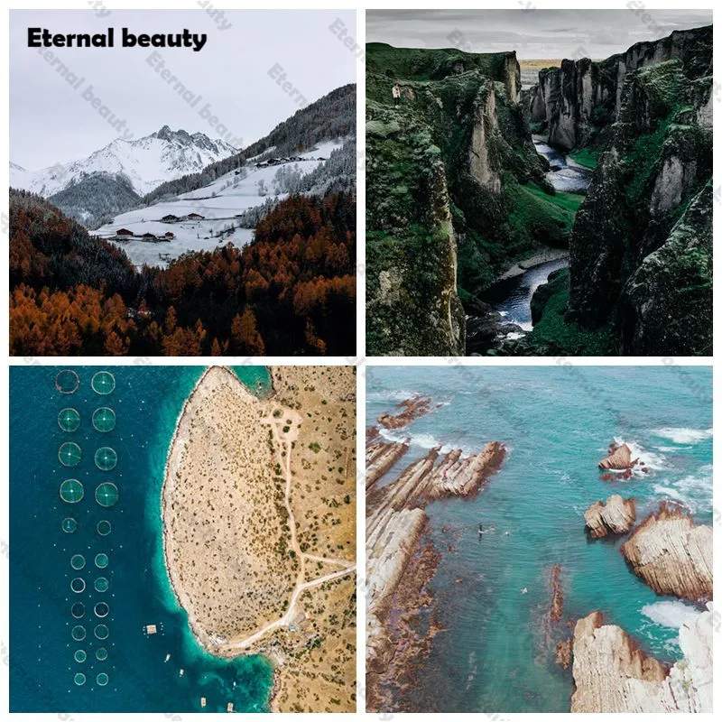 

Seascape Diamond Embroidery5D Diy Diamond Painting Full Drill Landscape Home Decor Rhinestone Mosaic Wall Pictures Handmade Gift