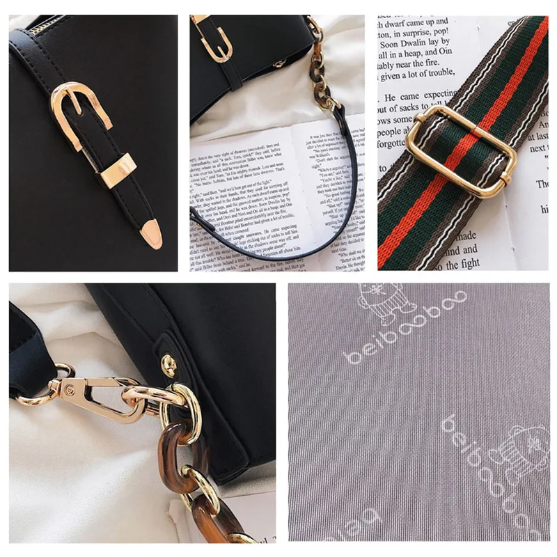 Сумка на плечо женская из экокожи модный саквояж кросс боди Роскошный