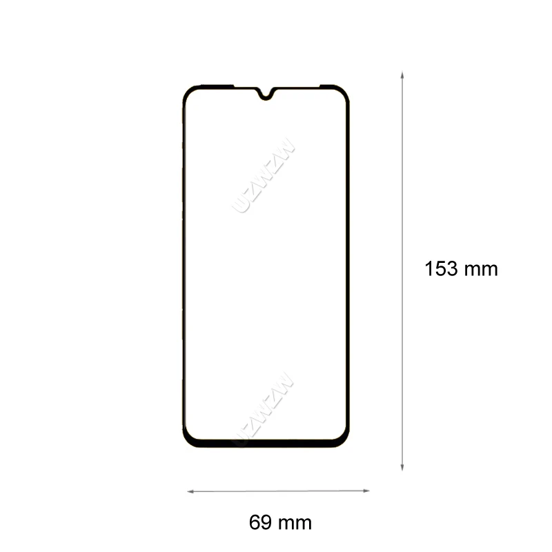 Для Xiaomi Redmi Note 7 / Pro 7s полное покрытие закаленное стекло Защита для экрана телефона