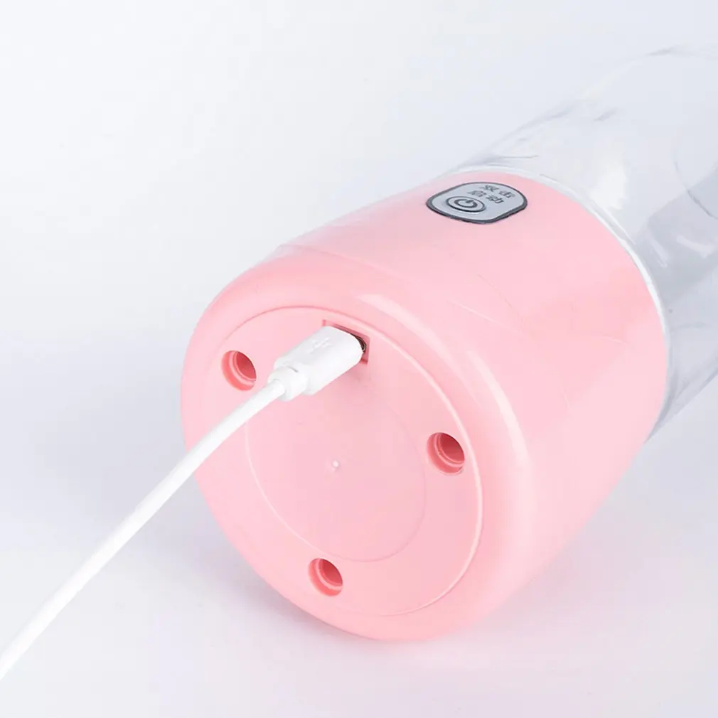 

First Generation Portable Mini Juicer Cup Rechargeable Vitamin Juicer Fruit Strong Power Small Juicer Cup 6 Blades