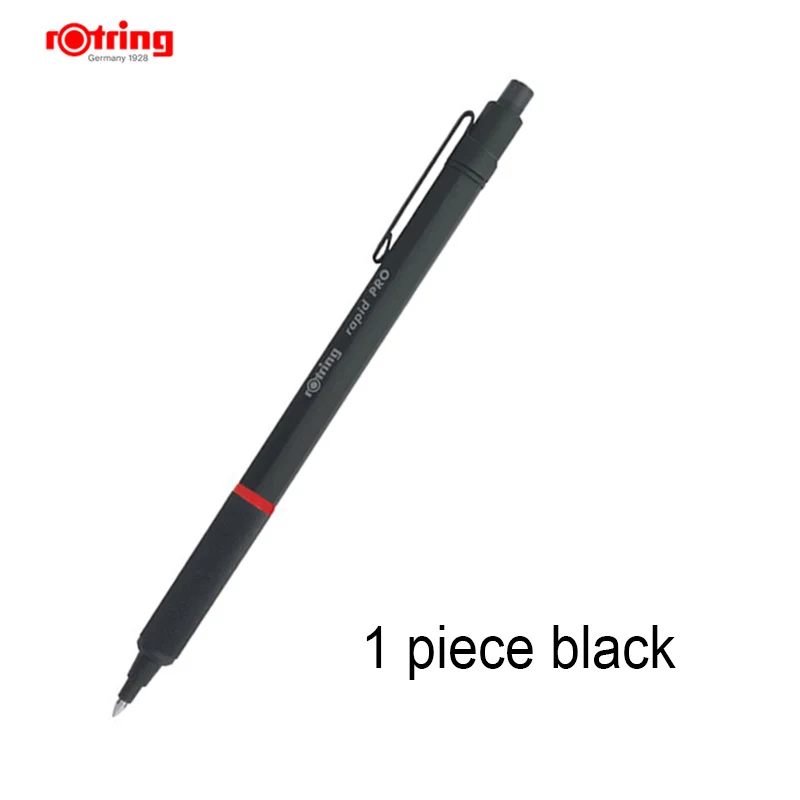 

Шариковая ручка Rotring Rapid PRO M черная/серебристая