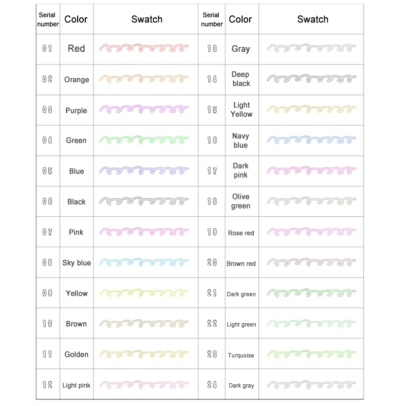 Набор ручек двусторонних металлических 24 цвета для рисования письма школьных