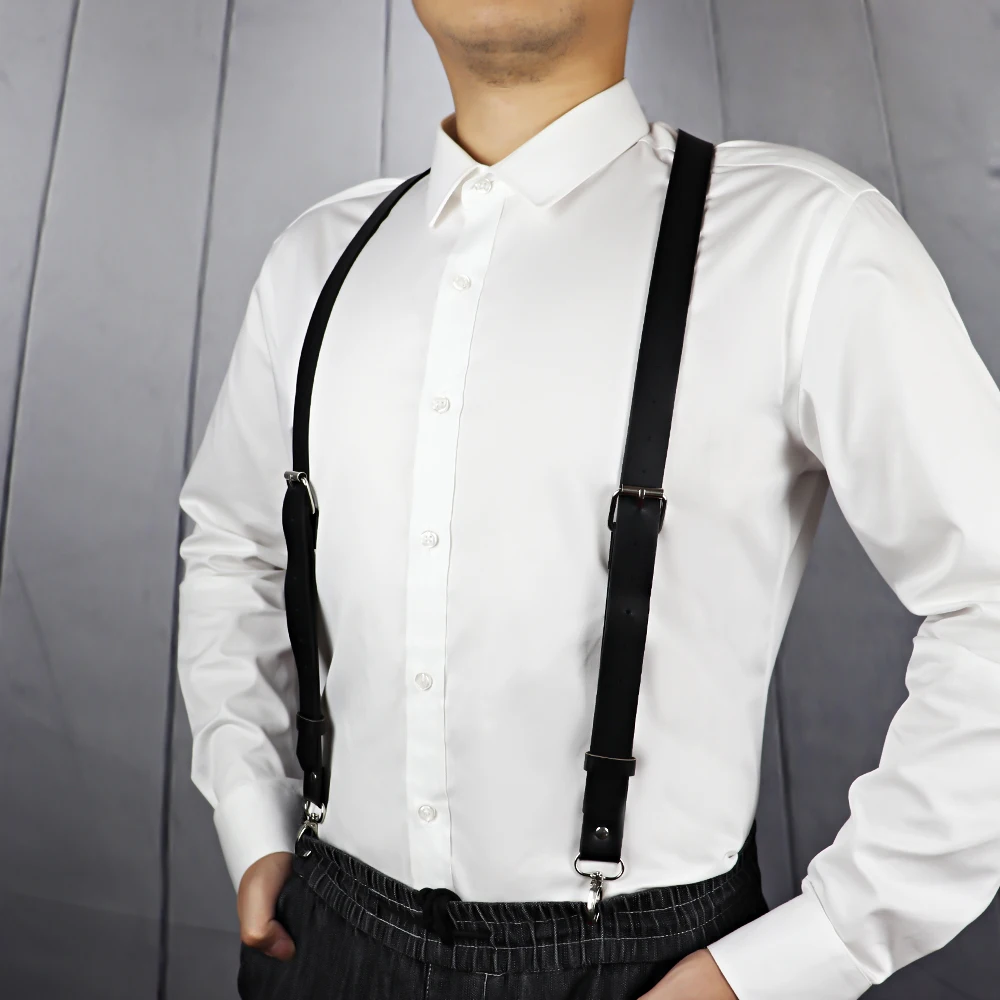 UYEE из искусственной кожи мужские ремни панк тела Связывание пикантные плечевой