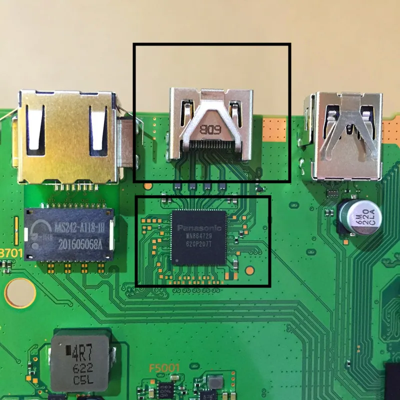 Новый для sony Play Station 4 PS4 тонкий Оригинальный HDMI порт разъем Замена Pro интерфейс |
