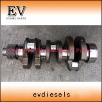 For Genuine Forged steel 3LD2 crankshaft for Isuzu engine excavator