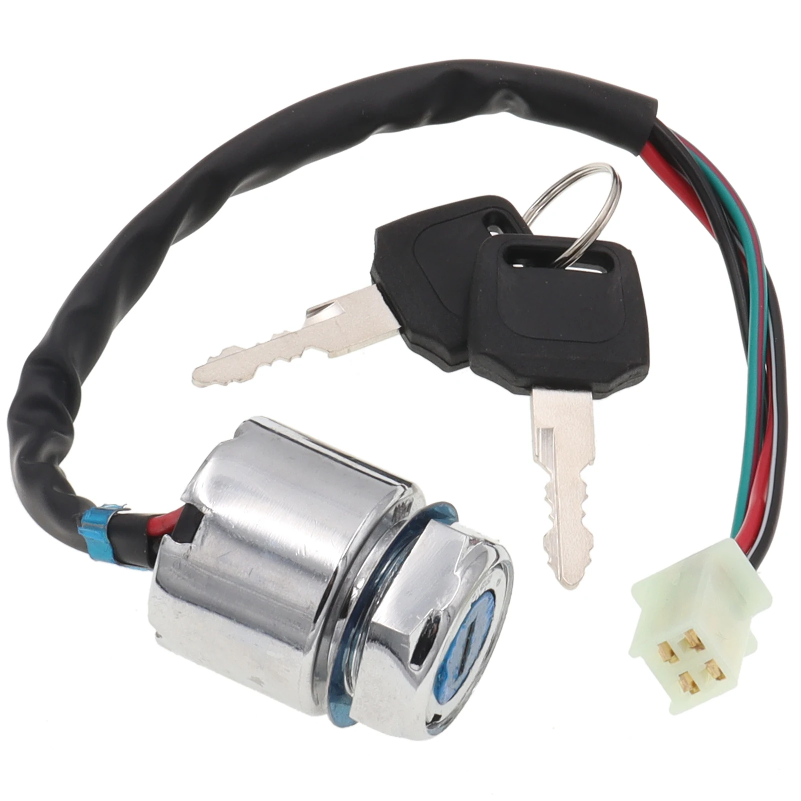 4 провода металлический замок для электрического скутера квадроцикла мопеда