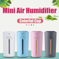 dc 5v 5w usb ultrasonic aroma humidifier night light cup mini air essential oil diffuser purifier