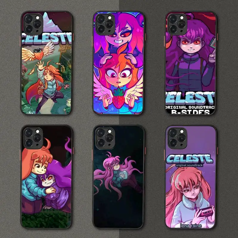 

Celeste Madeline game Phone Case matte transparent For iphone 7 8 11 12 plus mini x xs xr pro max cover