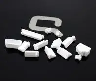 White Горячая Распродажа, цветная силиконовая противопылевая заглушка, заглушка для ноутбука, Пылезащитная заглушка для ноутбука, Пылезащитная заглушка для USB, аксессуары для компьютера - Цвет: White