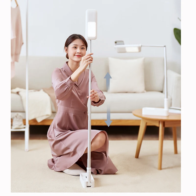 portable phone holder stand with wireless dimmable led selfie fill light lamp for live video fill light retractable phone stand free global shipping