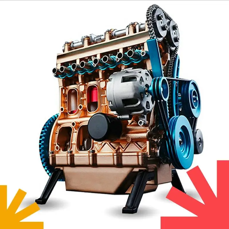Saturn Cultural Craftsman механически собирает игрушечный автомобиль двигатель