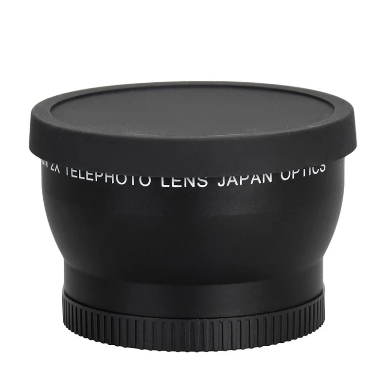

RISE-52mm 2X nification Telephoto Lens for Nikon AF-S 18-55mm 55-200mm Lens Camera
