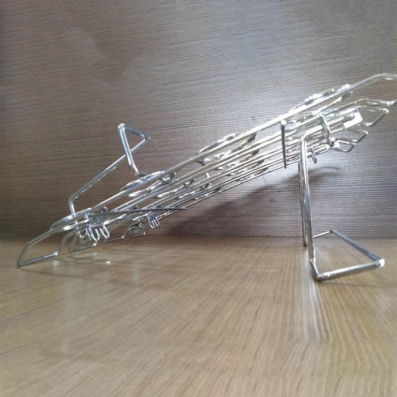 Подставка-витрина в виде конуса для мороженого из нержавеющей стали подставка