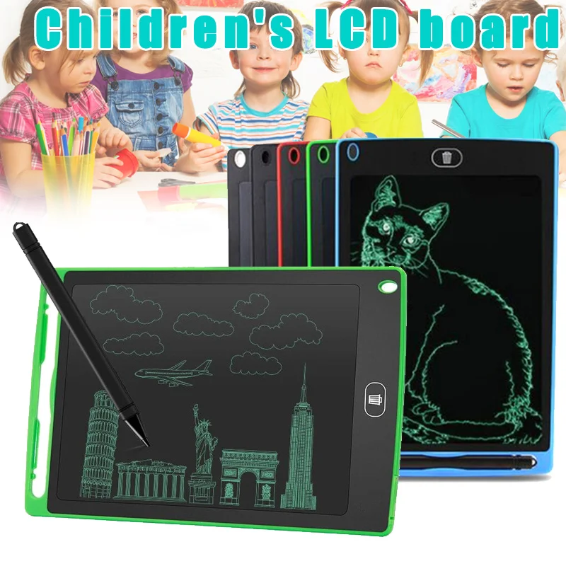 Детская ЖК доска для письма маленькая рисования детей новый дизайн детские