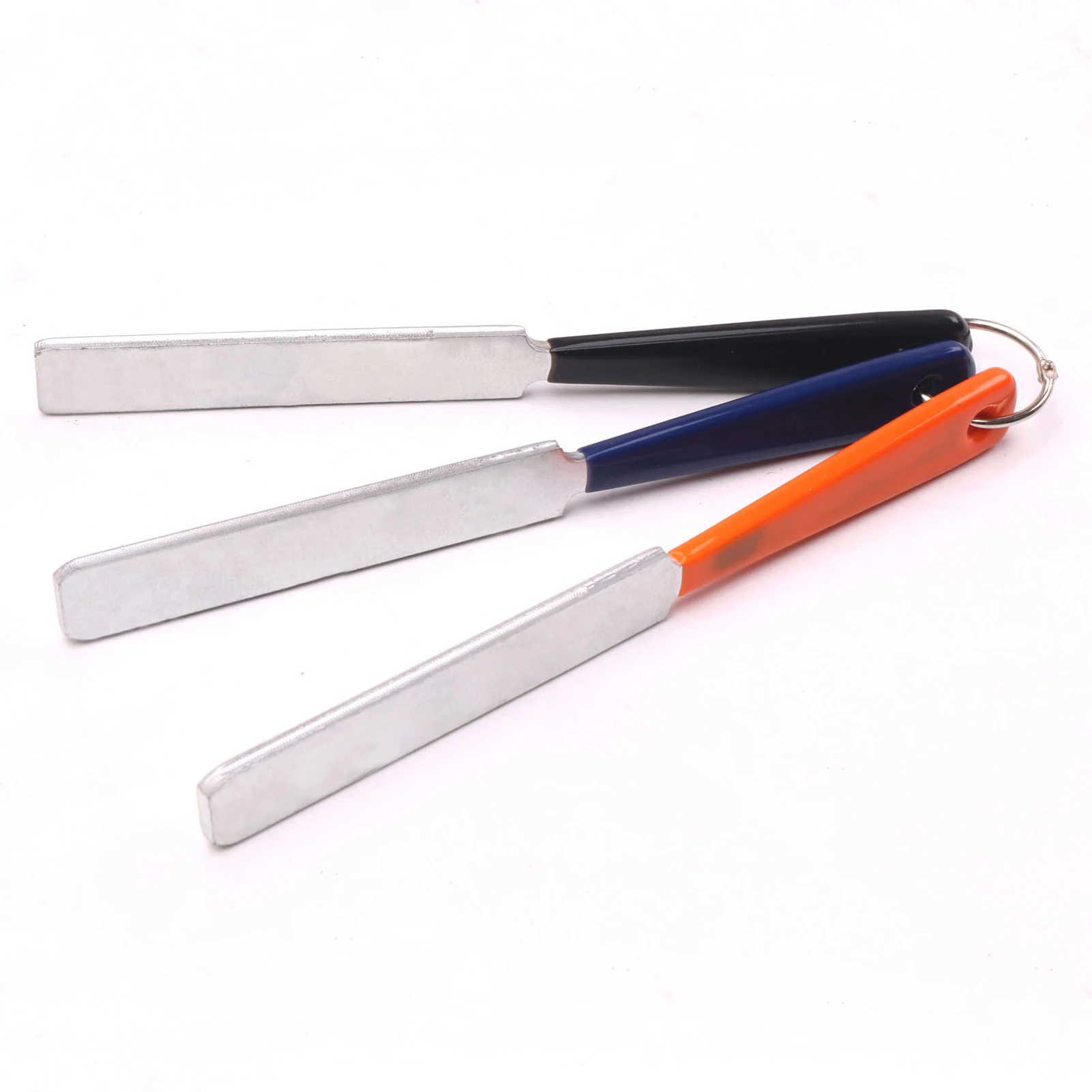 

3pcs Guitar Fret Crowning File Set Dressing File Guitar Repairing Tool Professional Luthier Tool for Stringed Musical Instrument