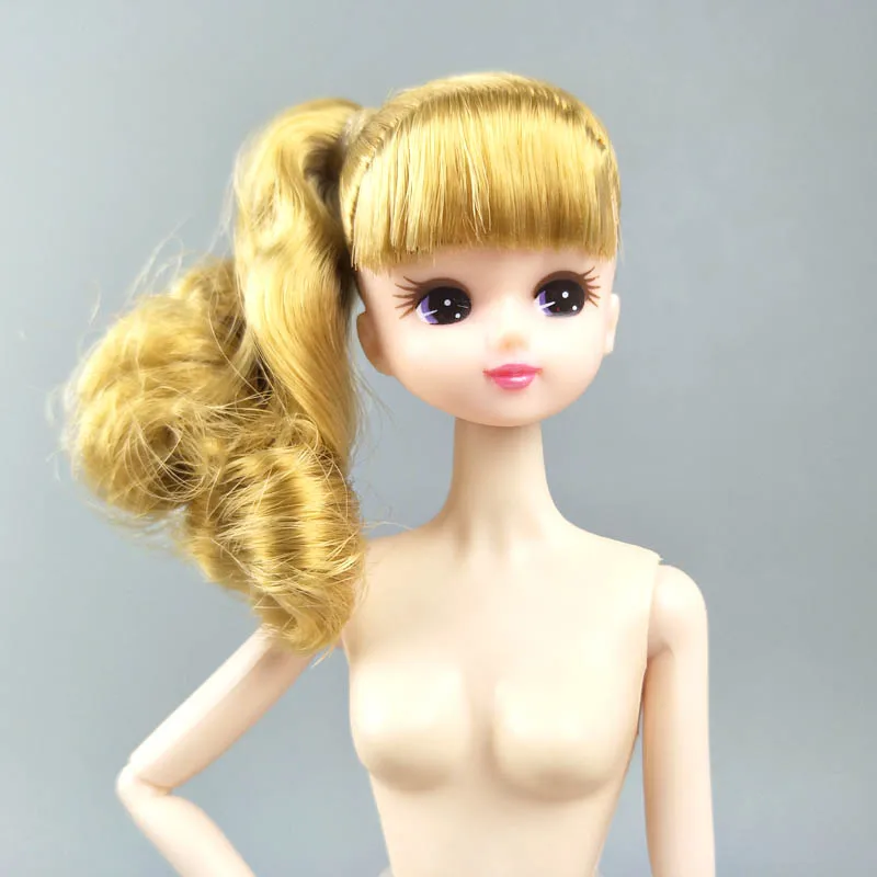 Мягкая пластиковая Высококачественная Кукольная голова для кукла Licca головы