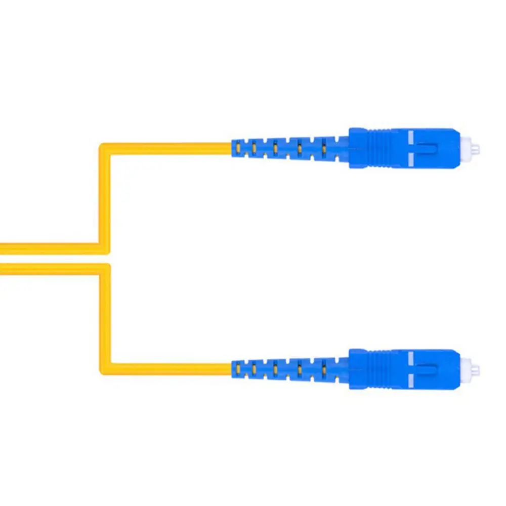 2 м Ftth SC UPC 1X2 ПЛК одномодовые волоконно-оптические фоторазъемы равномерное