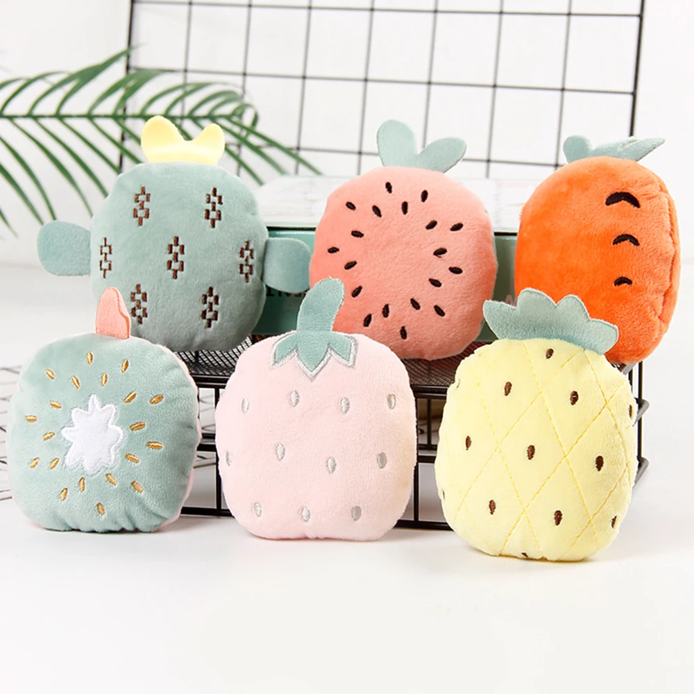 Фруктовый стиль искусственная кошачья мята игрушка для кошек милые плюшевые