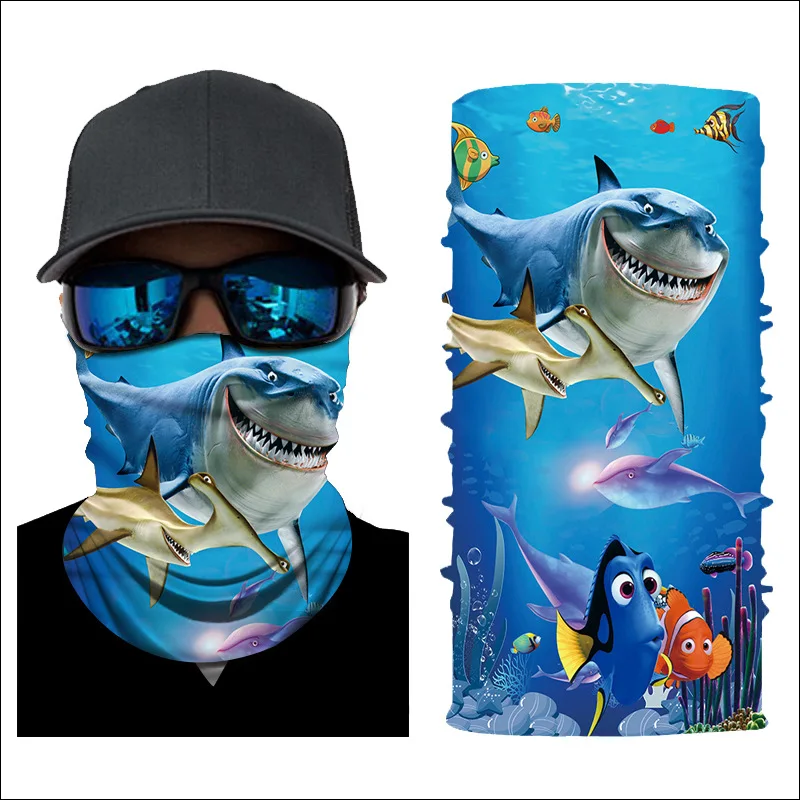 Модный шарф для рыбалки многофункциональный бесшовный головной убор бандана