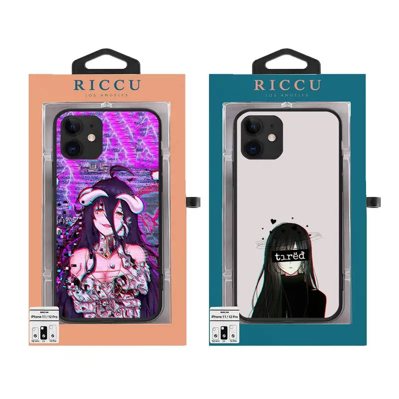 

Sad Anime Aesthetic Senpai Phone Case For iphone 11 12 13 Mini Pro Max X XS MAX 6 6s 7 8 Plus XR SE 2020 accessories Cover