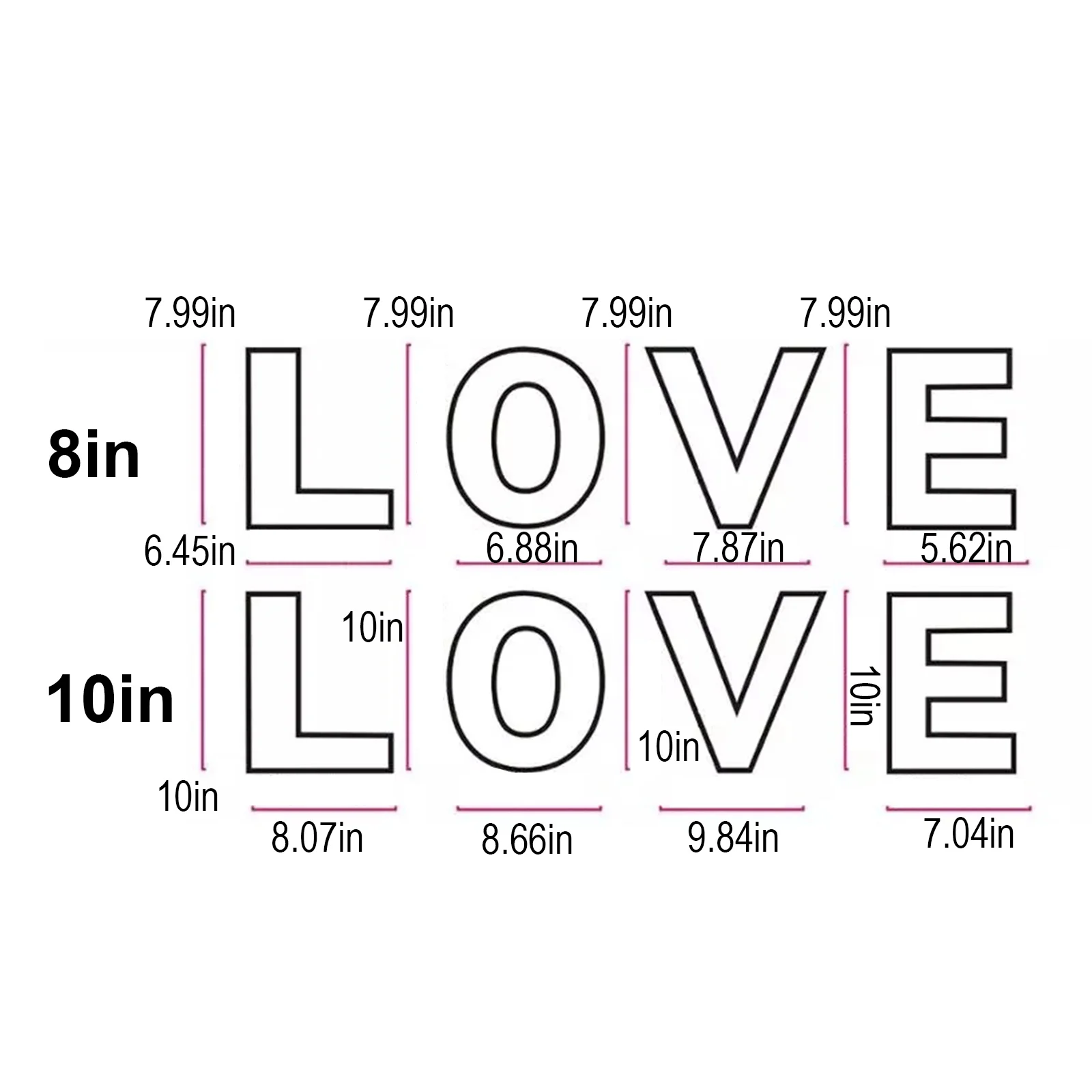 

26 Letter Alphabet Cake Shape Mold 8/10Inch Cake Decoration Mould Baking Accessorie DIY Decorating Tools For Birthday Wedding