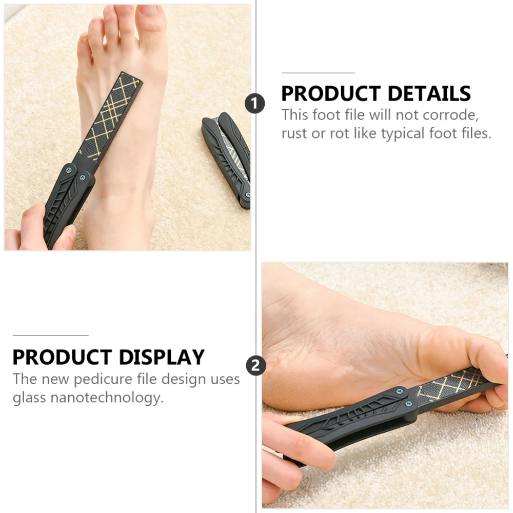 

1 Pc Pedicure Tool Practical Foot Grinder Useful Foot Care Tool (Black)