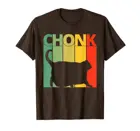 Chonk кошачий мем рубашка  Забавная большая чунгусная рубашка Chonk