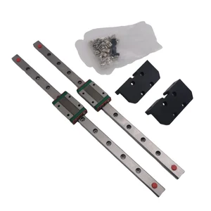 funssor 1set creality ender 5 ender5 pro plus y axis mgn12h linear rail upgrade kit mod for ender 5 pro 3d printer parts free global shipping