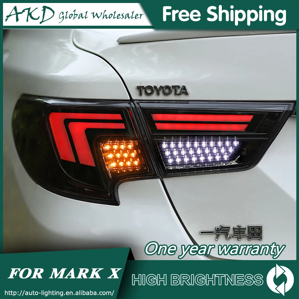 

For Reiz Toyota mark X 2013-2017 Tail Lamp Led Fog Lights DRL Day Running Light Tuning Car Accessories Tail Lights