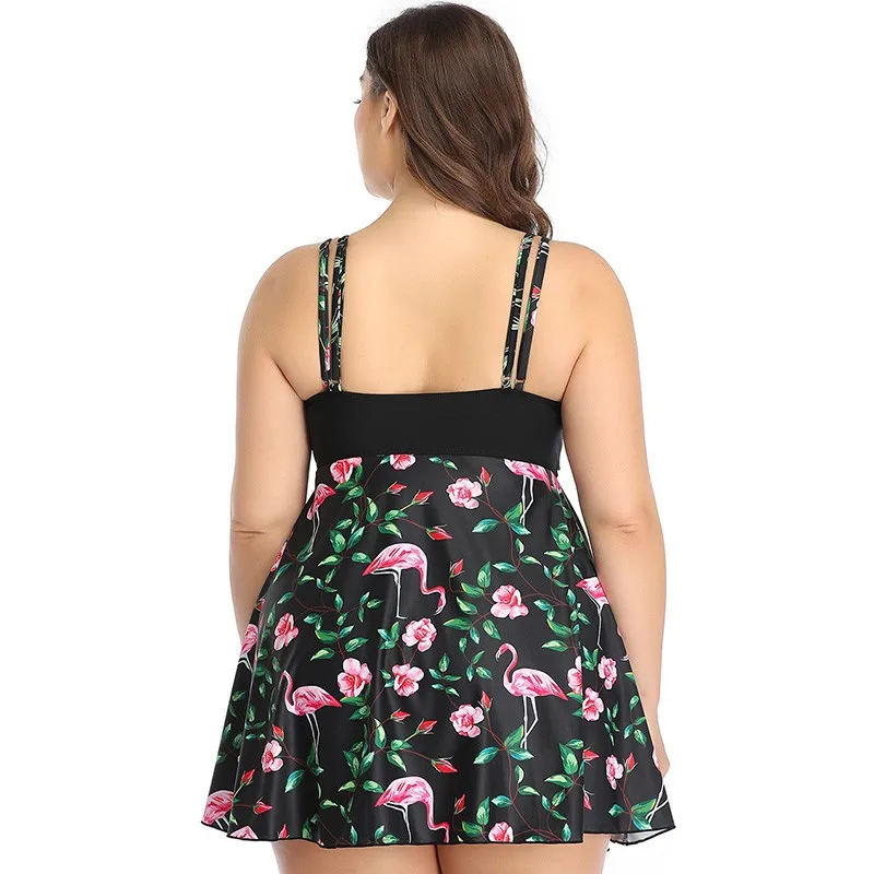 Купальник танкини из двух предметов с цветочным принтом| |