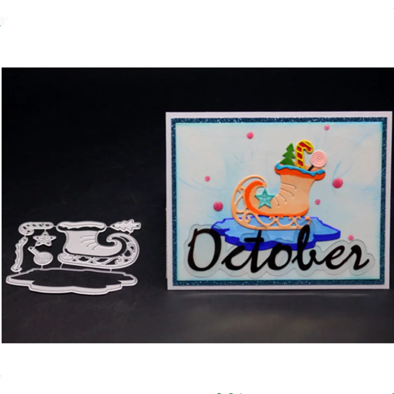 Металлические штампы для скрапбукинга YINISE искусственных носков рукоделие