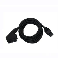 1 8m audio video av cable scart cable for nintendo nes rgb connect cable