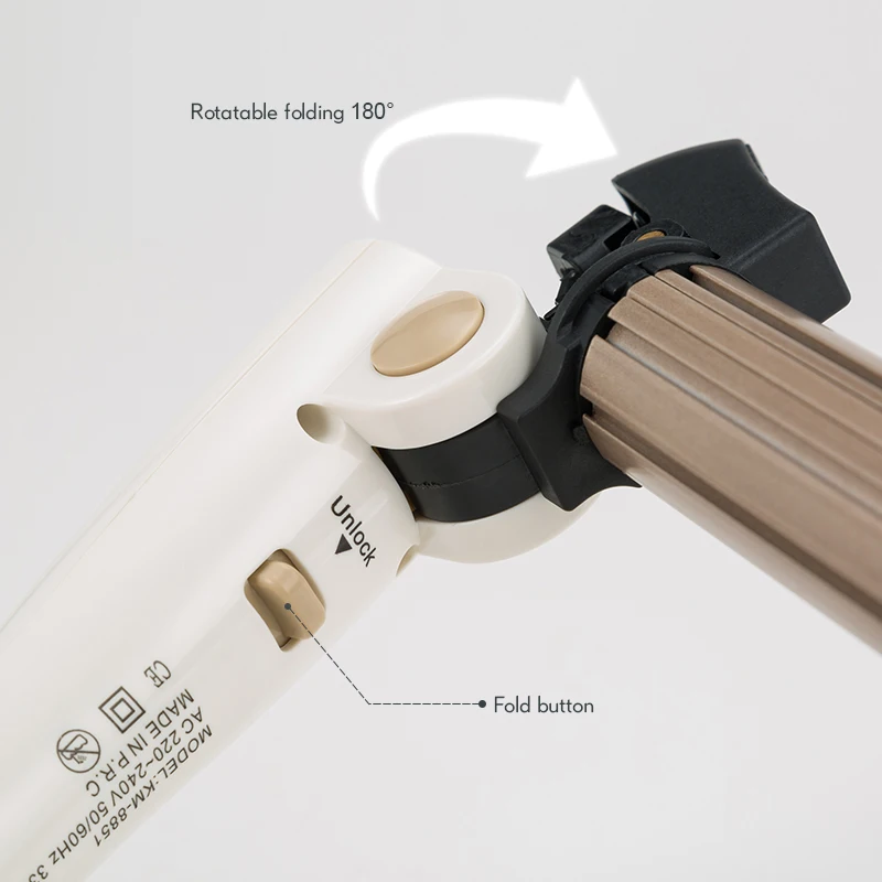 Kemei 3 в 1 выпрямитель Многофункциональные бигуди для волос керамическое покрытие